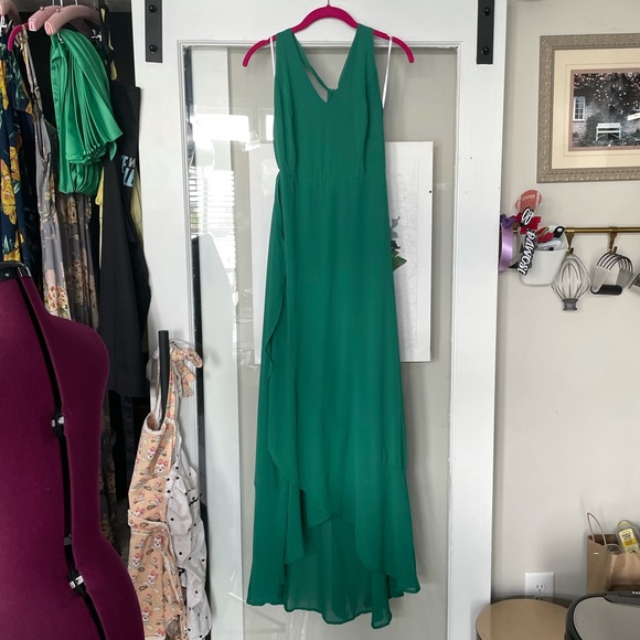 Lulu’s Wrap of Luxury Maci Dress - Picture 3 of 3